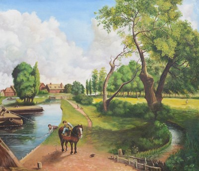 Lot 311 - After John Constable, Flatford Mill