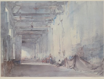Lot 295 - Sir William Russell Flint, White Interior