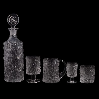 Lot 59 - A collection of Whitefriars Glacier table glass,.