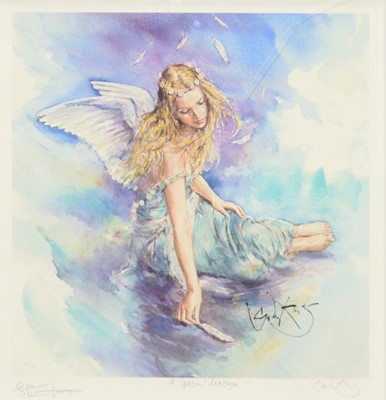 Lot 370 - After Gordon King, A Special Message, and two other assorted prints