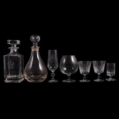 Lot 59 - Collection of table glass