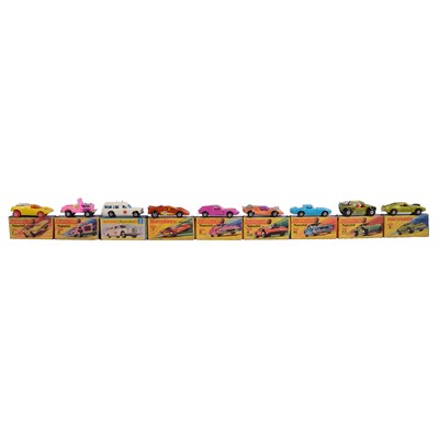 Lot 146 - Lesney Matchbox Superfast die-cast model vehicles, nine, boxed