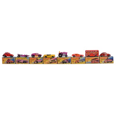 Lot 147 - Lesney Matchbox Superfast die-cast model vehicles, eight, boxed