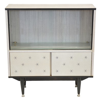 Lot 394 - Mid-Century melamine cabinet, by Berry Furniture