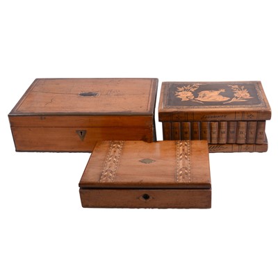 Lot 101 - Three wooden boxes
