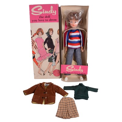 Lot 164 - Pedigree, a Sindy fashion doll, 'Sindy in Weekenders' ref 12GSS Auburn