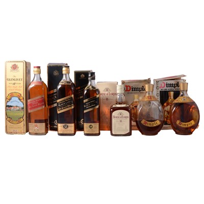 Lot 194 - Seven bottles of assorted blended whisky, 1980s/1990s bottlings