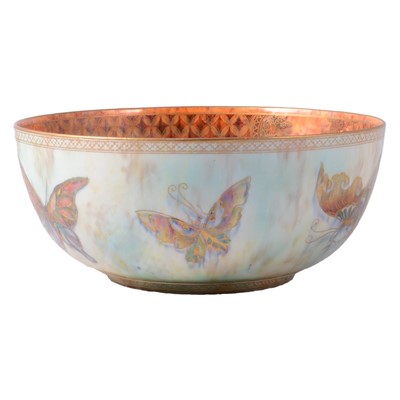 Lot 5 - Wedgwood Butterfly lustre bowl