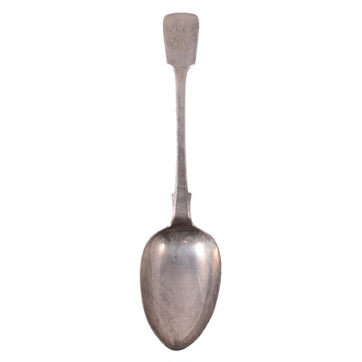 Lot 254 - Silver basting spoon