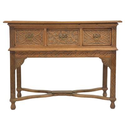 Lot 337 - Small oak dresser base