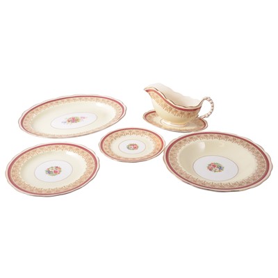 Lot 31 - Crescent China part dinner service, and other table wares
