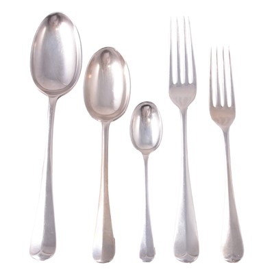 Lot 247 - Small quantity of silver cutlery