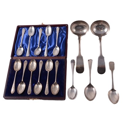 Lot 245 - Sundry silver cutlery