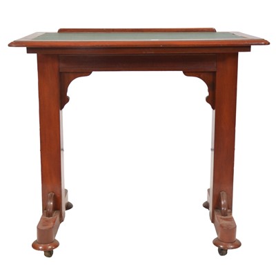 Lot 370 - Victorian mahogany reading table