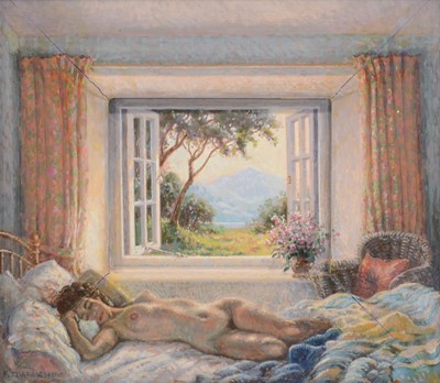 Lot 277 - Stephen Darbishire, two oil paintings