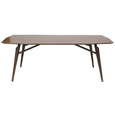 Lot 356 - Modern dining table and four chairs by by Roche Bobois