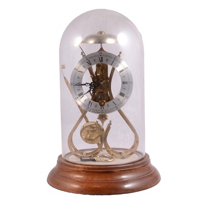 Lot 209 - Brass skeleton clock by G Chapman, Leicester