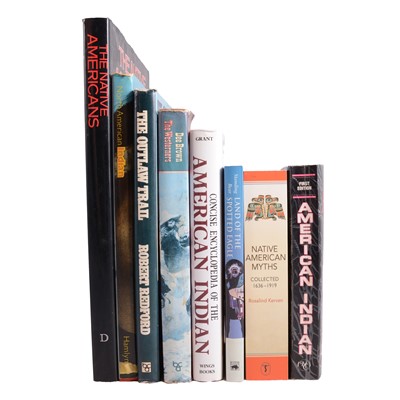 Lot 176 - Small quantity of books related to Native American Indians