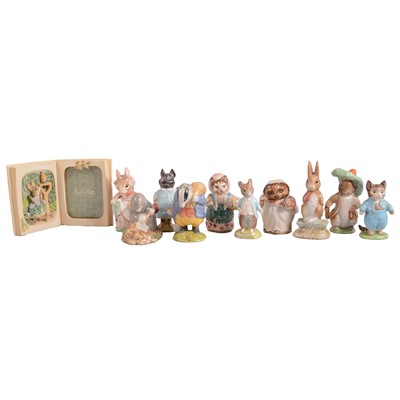 Lot 20A - Collection of Beswick and Royal Albert Beatrix Potter figures.