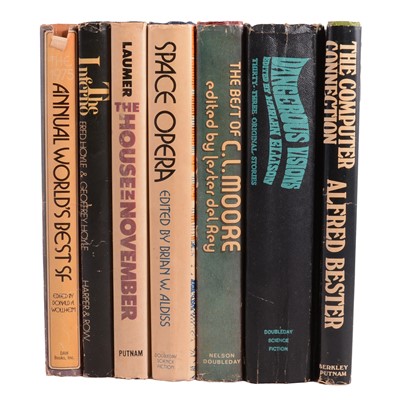 Lot 189 - Small library of sci-fi books and novels