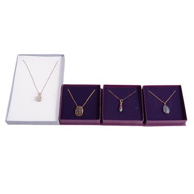 Lot 495 - A collection of silver-gilt jewellery.