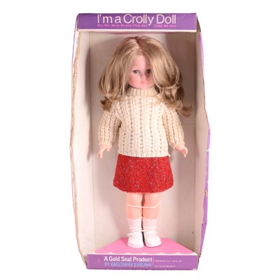 Lot 221 - Large Crolly Doll, boxed