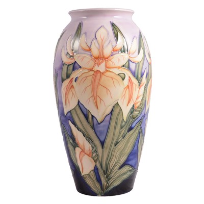 Lot 138 - Debbie Hancock for Moorcroft Pottery, a large 'Windrush' design vase