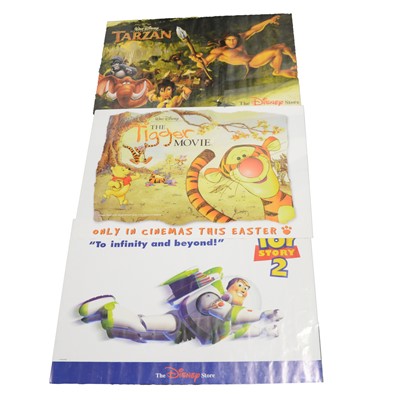 Lot 276 - Disney - a large collection of Video store promotion posters - 1990s/ early 2000s