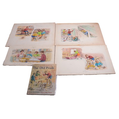 Lot 67 - Little Story Books, three editions together with watercolour illustrations