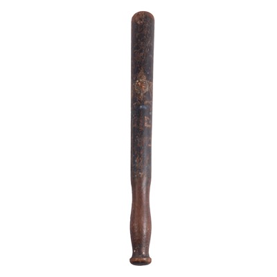 Lot 122 - An antique police truncheon.