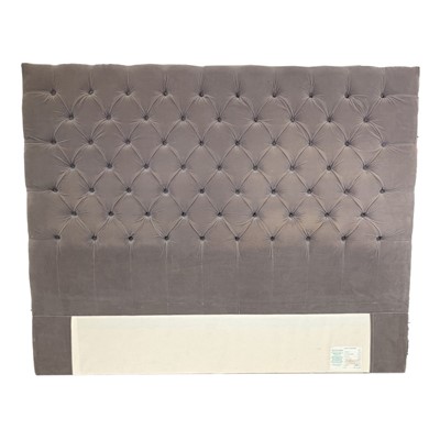 Lot 456 - Modern upholstered headboard