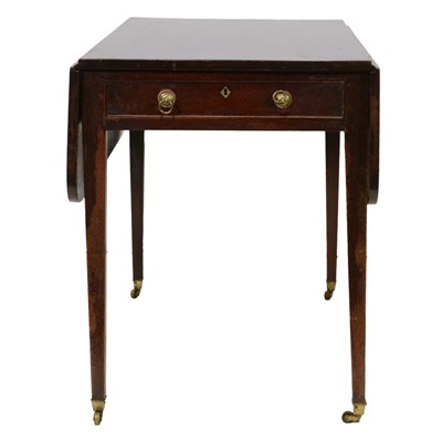 Lot 471 - Regency mahogany Pembroke table