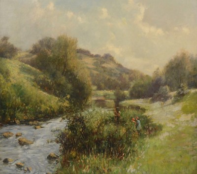 Lot 392 - Claude Hayes, River landscape