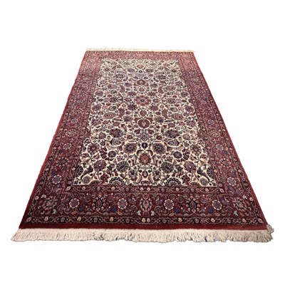 Lot 535 - Persian Isfahan small carpet
