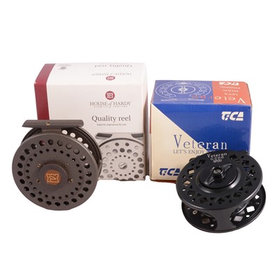 Lot 161 - House of Hardy Viscount fly fishing reel, line #5/6, and a TICA fly fishing reel