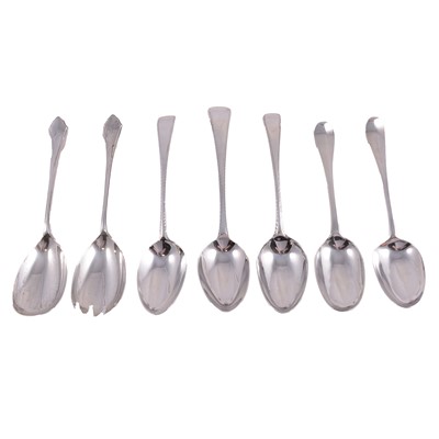 Lot 339 - Small quantity of silver cutlery