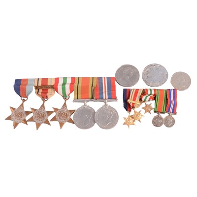 Lot 332 - Group of five WWII medals