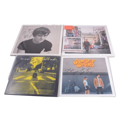 Lot 285 - Tom Speight, vinyl records and CDs, some signed