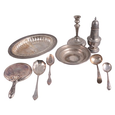 Lot 94 - One box of assorted silver plate