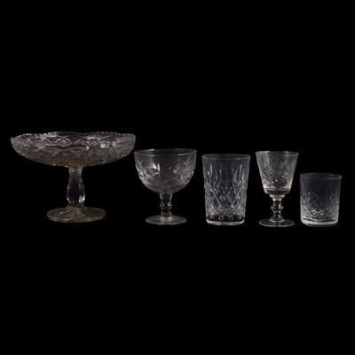 Lot 45 - Six boxes of assorted household glassware