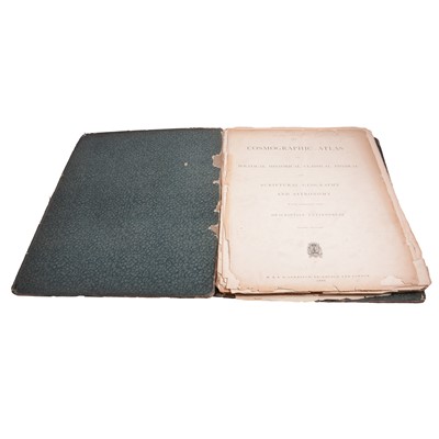 Lot 183 - The Cosmographic Atlas of Political, Historical,... 1885; and World Railways 1950-51