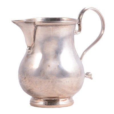 Lot 274 - George III silver cream jug