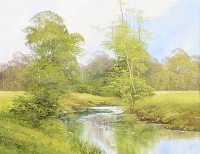 Lot 344 - Terry Evans, River landscape