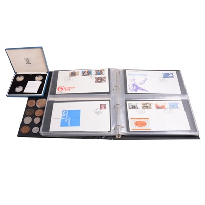 Lot 238 - A collection of coins.