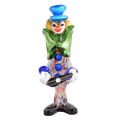 Lot 15 - Large Murano glass clown model