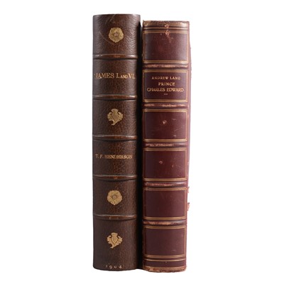 Lot 168 - Andrew Lang, Prince Charles Edward, and Henderson, James I and VI