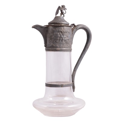 Lot 284 - Victorian claret jug