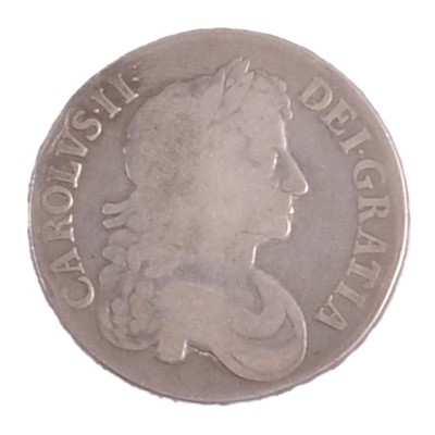 Lot 229 - Charles II crown (1673).