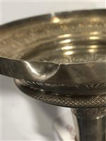 Lot 20 - Italian silver chalice, apparently Rome, 1740.