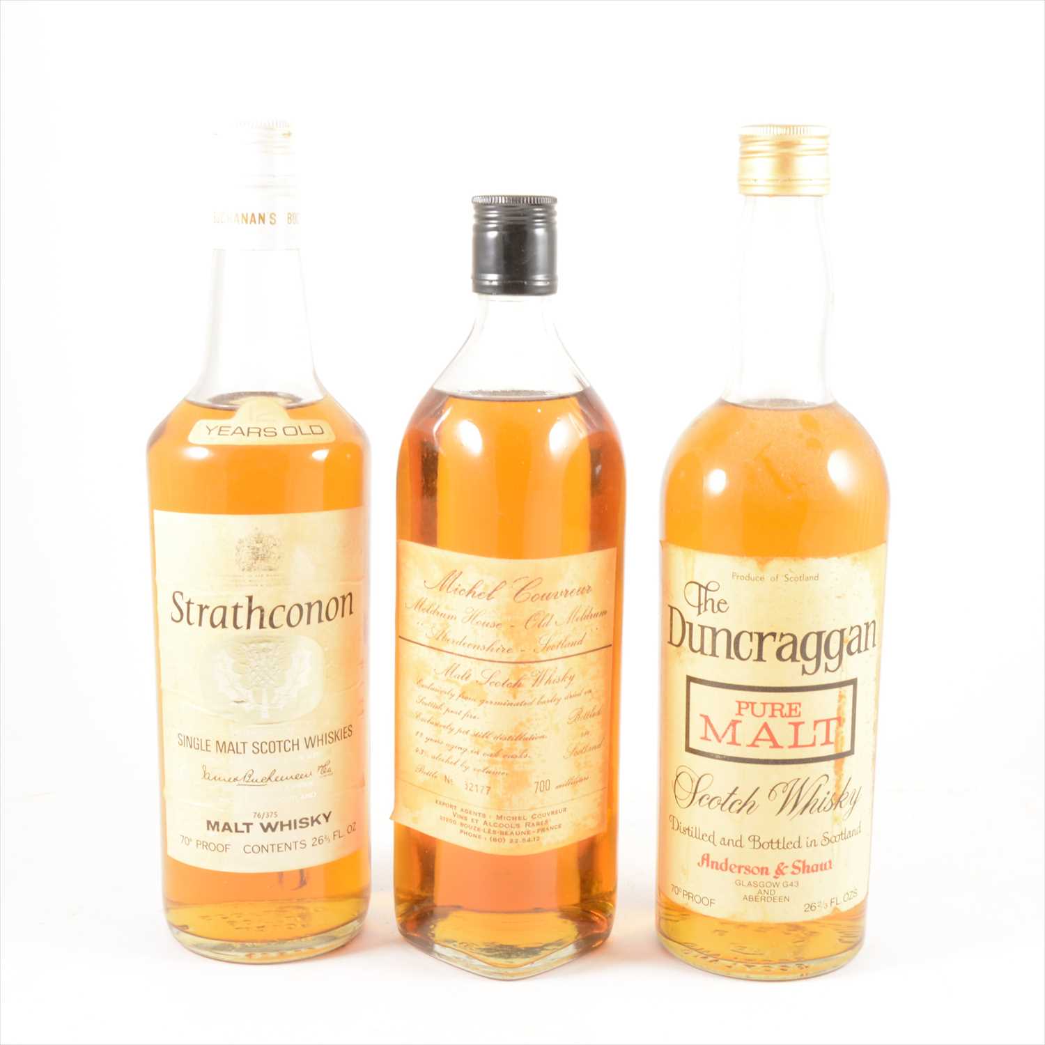 Lot 589 - Three bottles of Scotch whisky, 1970s/ 80s bottling